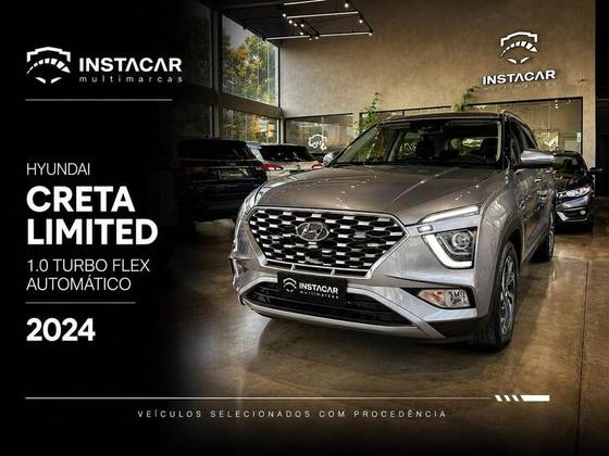 HYUNDAI CRETA 1.0 TGDI FLEX LIMITED AUTOMÁTICO HYUNDAI CRETA 1.0 TGDI FLEX LIMITED AUTOMÁTICO